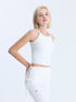 El-flex Rib Skinny Halter Top
